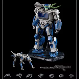 Figura coleccionable Threezero Bumblebee DLX Shattered Glass Soundwave and Ravage - Imagen 1 de 12