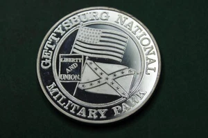 GETTONE-MEDAGLIA-PARCO MILITARE NAZIONALE DI GETTYSBURG - Foto 1 di 2