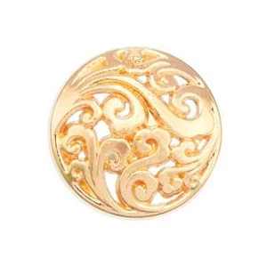 5pcs Round Hollow Metal Buttons for Sewing Clothing Crafts Gifts Card 12.5-25mm - Picture 1 of 6