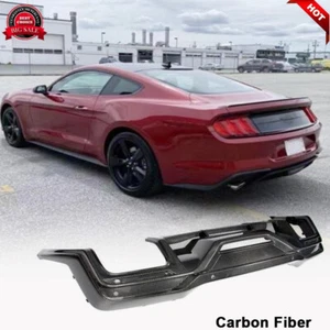 Alerón labial difusor parachoques trasero carbono real para Ford Mustang Standard 2024UP - Imagen 1 de 11