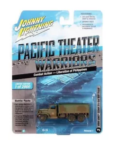 JOHNNY LIGHTNING 1/87 WWII GMC CCKW 6X6 LIBERATION OF PHILIPPINES JLML007 - Picture 1 of 2
