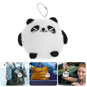 Peluche Panda Portachiavi Peluche Ornamento Ciondolo per Borsa Zaino - Foto 1 di 12