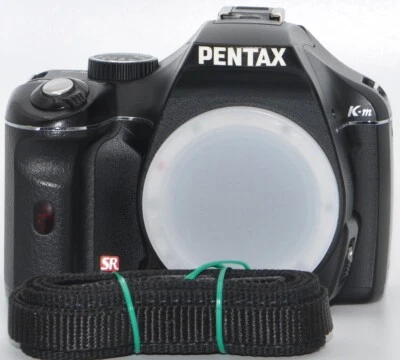 Pentax K-m 10,2 MP SLR Digitalkamera DSLR Kamera Body Gehäuse Display defekt #1Q - Bild 1 von 4