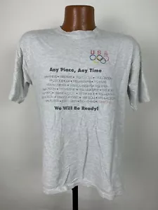 Camiseta Juegos Olímpicos de Estados Unidos M Beijing 2007 en cualquier lugar en cualquier momento estaremos listos deportes - Imagen 1 de 16