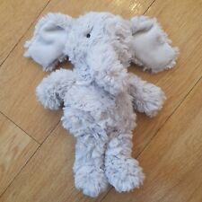 Marks And Spencer M&S Grey Elephant Rattle Soft Toy Plush Comforter 20343156
