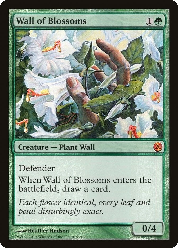Wall of Blossoms [From the Vault: Twenty] Magic MTG - Image 1 of 1