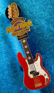 TAMPA STAFF AWARD ROT FENDER STRAT STRASS DIAMANT GITARRE Hard Rock Cafe PINS - Bild 1 von 1