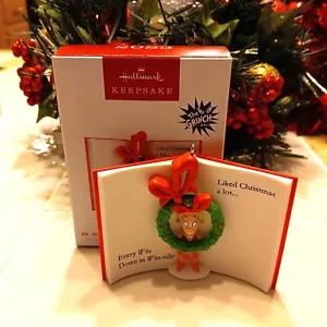 HALLMARK THE GRINCH CINDY LOU WHO 2023 CHRISTMAS KEEPSAKE ORNAMENTS DR SEUSS - Picture 1 of 1