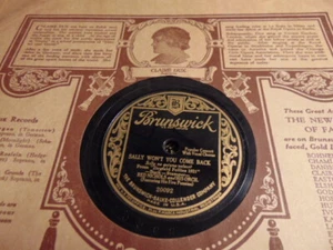 RED NICHOLS BRUNSWICK 12" 78RPM RECORD 20092 IT HAD TO BE YOU M- - Imagen 1 de 2