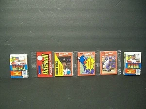 Ken Griffey Jr. on 2nd Yr 1990 Donruss Rak Pak & (2) 1990 Fleer Cello Packs MIP - Picture 1 of 5