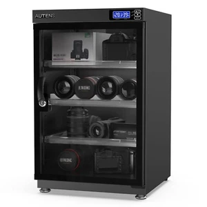 80L Dehumidifying Dry Cabinet Box, 4 Layers for DSLR SLR Camera Lens, Noiseless - Picture 1 of 9