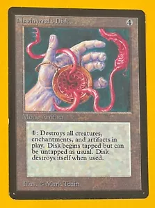 MTG NEVINYRRAL'S DISK Beta (OldManMTG 007-812) - Picture 1 of 13