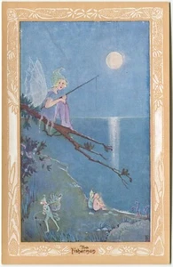 DER FISCHER, FEE, MOND, FLORENCE HARRISON? - Kinder Postkarte - Bild 1 von 2