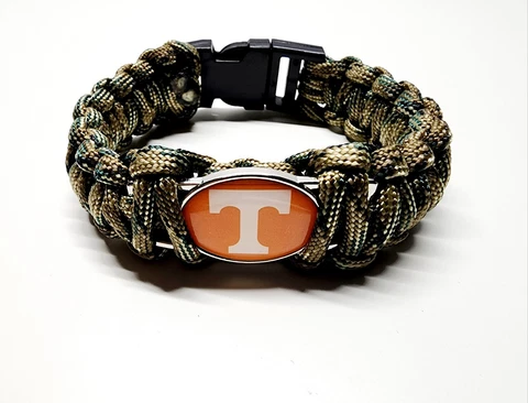 Tennessee Vols Camouflage Charm Bracelet Fan Apparel & Souvenir College NCAA Cover