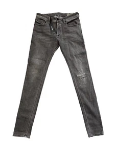 Jeans skinny Diesel Sleenker grigi W32 L34 nuovi - Foto 1 di 10