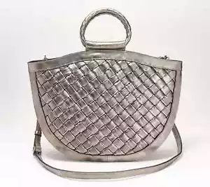 Nuevo Bolso Patricia Nash Cuero Oliena Platino A628969 - Imagen 1 de 4