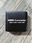HDMI Audio Extractor,   HDMI to HDMI + Optical Toslink SPDIF + 3.5mm AUX Great
