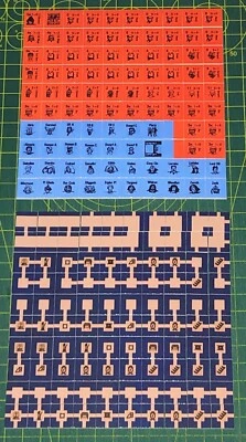 Citadel of Blood, Fantasy, from Ares #05, complete game,  Solo, 200 counters - Image 1 of 4