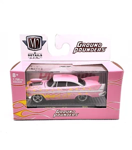 M2 Machines 1958 Plymouth Fury Pink R22 Ground Pounders 2021 - Picture 1 of 3