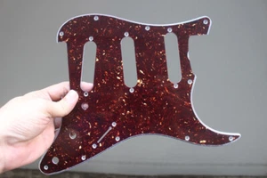Standard Pickguard For 62 Strat For Fender - Brown Tortoise Shell - Picture 1 of 4