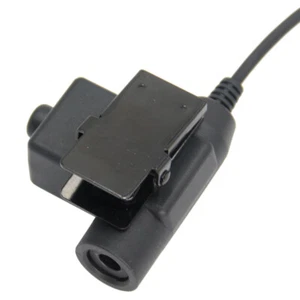 U94 PTT for Airsoft Z Tactical Radio Headset Earpiece for Motorola GP300 GP88S - Afbeelding 1 van 4