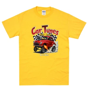 Morris Minor T Shirt All Sizes Car Tunes Classic Racing Retro Exclusive Design - Picture 1 of 17