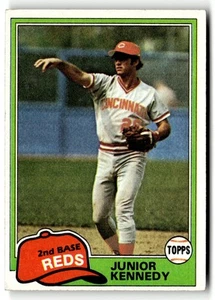 1981 Topps Junior Kennedy #447 Cincinnati Reds - Picture 1 of 2