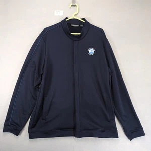 Pebble Beach Golf Links Collection Men's 2XL Full Zip Navy Jacket, Long Sleeve - Picture 1 of 6