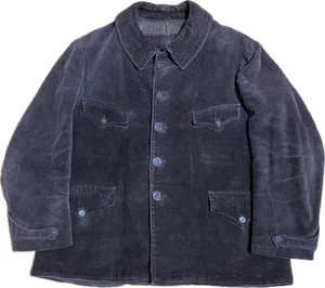 Chaqueta de caza francesa vintage con botones de animales talla L - Imagen 1 de 7