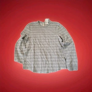 Up West By Express Damen Medium Langarm Wendeshirt 100% Baumwolle kuschelig - Bild 1 von 9