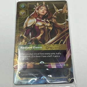 League of Legends Riftbound Origins Leona Radiant Dawn 261/298 Launch PROMO - Picture 1 of 2
