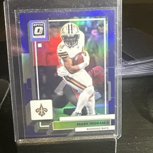 2022 Panini Donruss Optic Purple Prizm /50 Mark Ingram II #141 - Foto 1 di 2
