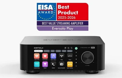 Amplificatore streaming Eversolo Play CD Edition - Immagine 1 di 4