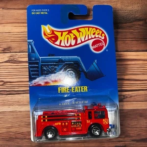 HOT WHEELS ALL BLUE CARD COLLECTOR # 82 FIRE EATER - Red 5SP's - Picture 1 of 5