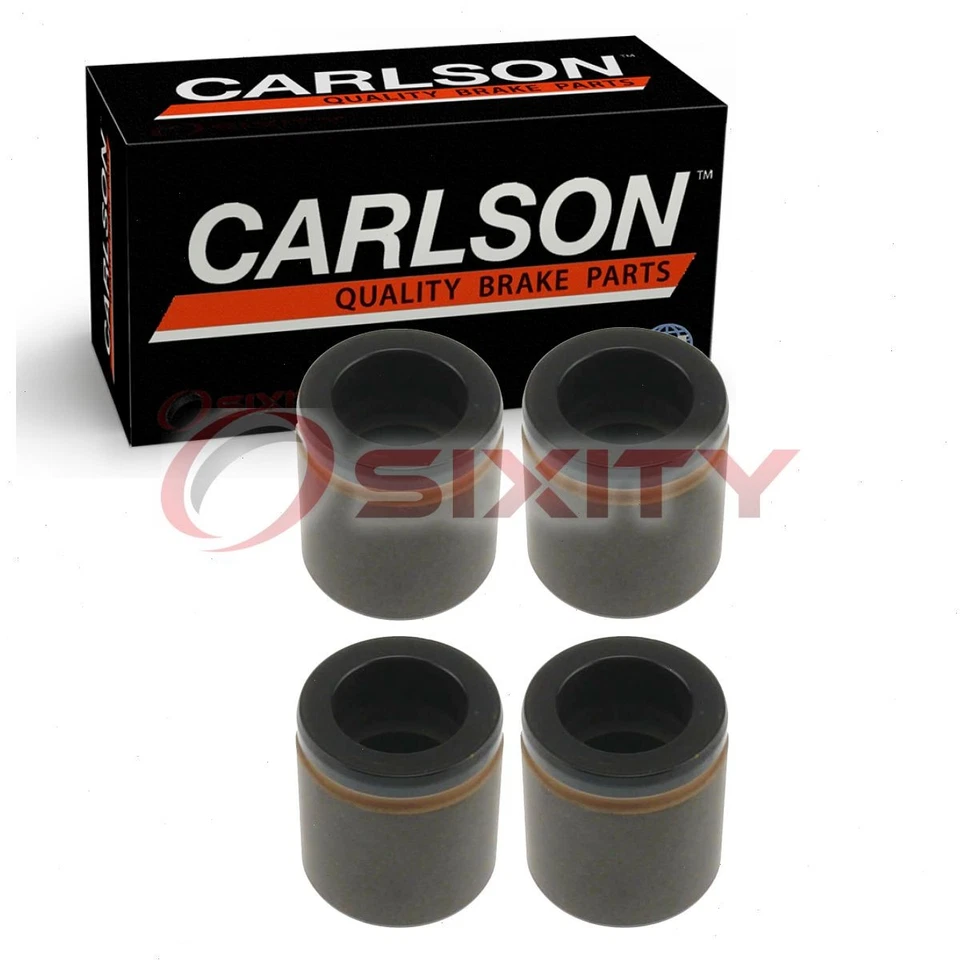 4 pc Carlson Front Disc Brake Caliper Pistons for 2006-2009 Saab 9-7x Pad wm - Image 1 of 4