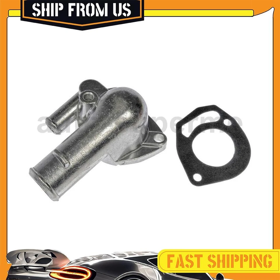 Carcasa termostato refrigerante motor para AMC Concord 1981-1983 4,2 L Foto 1 de 4