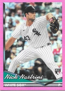 2024 Topps Archives NICK NASTRINI RC Pink Foilboard -CHICAGO WHITE SOX- #218 - Picture 1 of 1