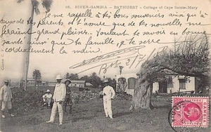 Gambia - BATHURST - Cottage of Cape Sainte-Mary - Publ. C.F.A.O. 18 - Picture 1 of 2