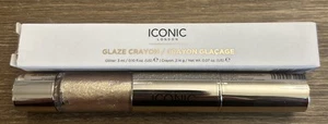 Iconic London Glaze Crayon Eyeshadow & Glitter MIRAGE(Nude Bronze) NIB  - Picture 1 of 3
