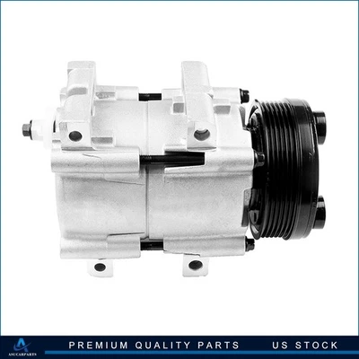 ?A/C AC Compressor For 1992-2002 1993 1994 1995 Ford Escort 1.9L 2.0L - Image 1 of 4