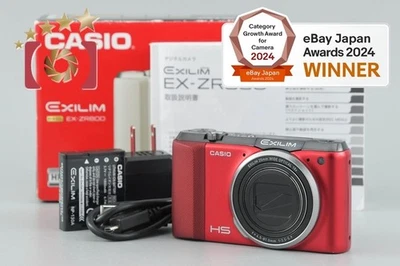 Casio HIGH SPEED EXILIM EX-ZR800 Red 16.1 MP Digital Camera w/ Box [Very Good] - Image 1 of 4