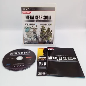 PS3 Metal Gear Solid HD Collection 2 + 3 Playstation 3 PS3 Japanese CIB Complete - Picture 1 of 7