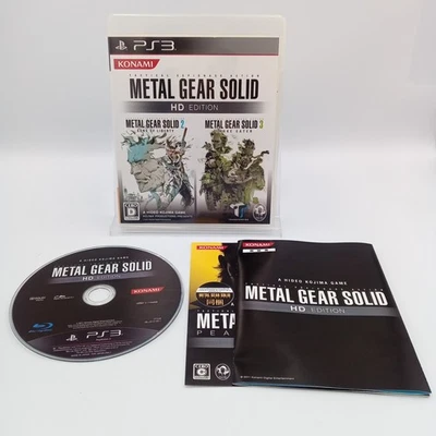 PS3 Metal Gear Solid HD Collection 2 + 3 Playstation 3 PS3 Japanese CIB Complete - Image 1 of 4