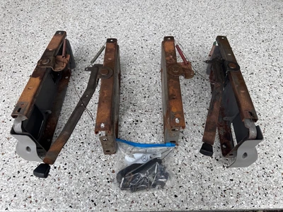 1988 - 1999 OBS CHEVY GMC SILVERADO ПРИГОРОД РУЧНОЙ КОВШЕОБРАЗНОЕ СИДЕНЬЕ СТОЯКИ ТРЕКИ - Изображение 1 из 4