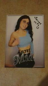 Secret Mia originalsignierte Autogrammkarte Venus Star 2025 - Bild 1 von 1