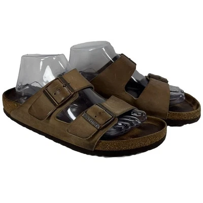 Birkenstock Arizona Brown Suede Soft Footbed Sandals Women’s Size 40 / US 9 N - Image 1 of 4