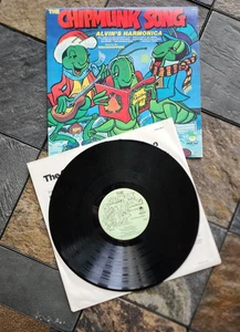 The Chipmunk Song - Alvin's Harmonica Sung by The Grasshoppers ALBUM VG - Picture 1 of 7