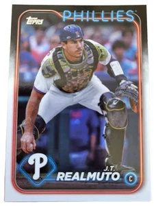 2024 Topps #194 J.T. Realmuto Philadelphia Phillies Baseball Card MLB (C5 - Picture 1 of 2