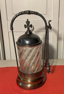 "Gran pinza vintage de plata PICKLE CASTOR en forma de mano 9,5""" - Imagen 1 de 14