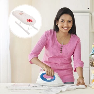  Tragbares Bügelbrett Bügelwäscheständer Klappbar Mini -Bügelbrett Kompaktes - Bild 1 von 12